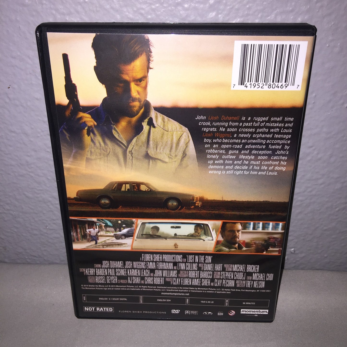 Dvd Used Lost In The Sun Not Rated With Slipcover Josh Duhamel Josh Wiggins