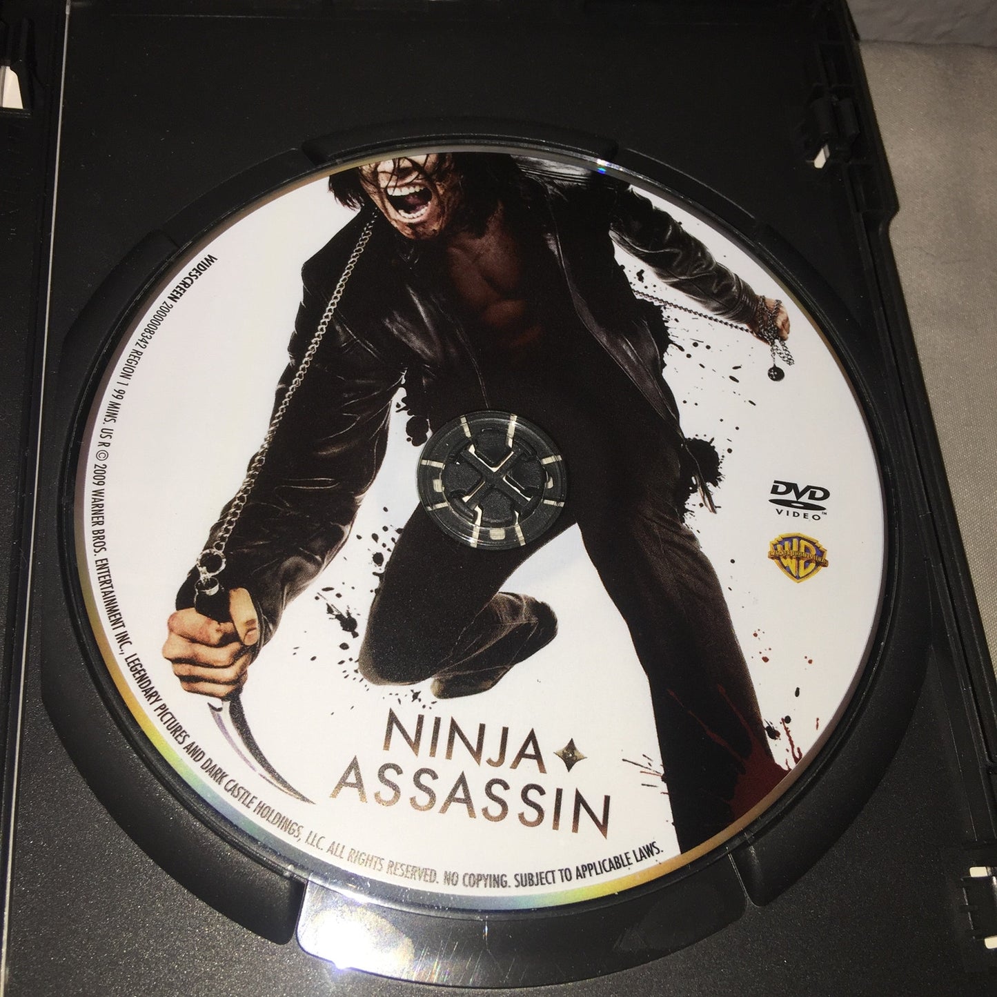 Dvd Used Ninja Assassin With Special Features Filmmakers Behind The Matrix
