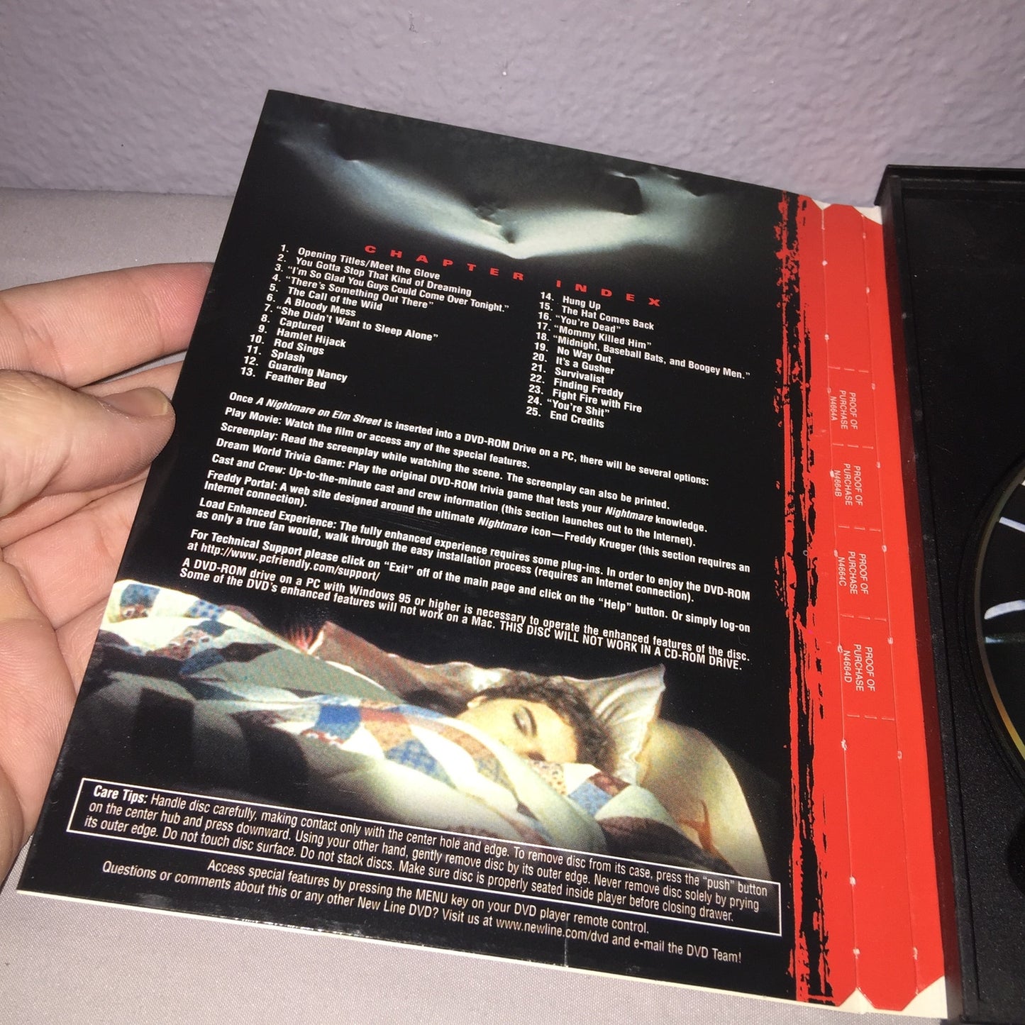 Dvd Used A Nightmare On Elm Street 1st Movie In Series Wes Craven Freddy Krueger