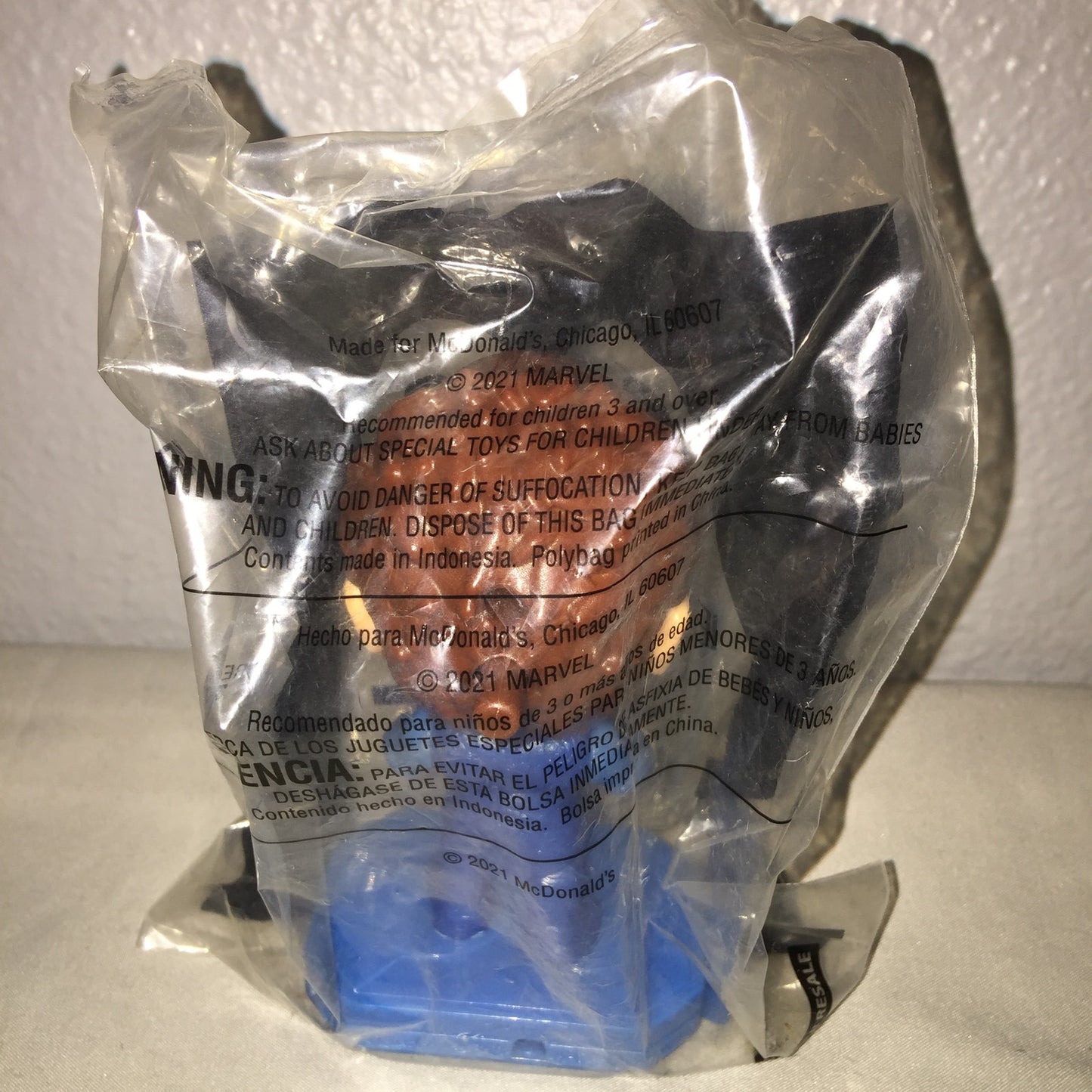New Marvel Eternals Ikaris Toy #1 Super Hero Blue McDonald's Figure FF Toy Only