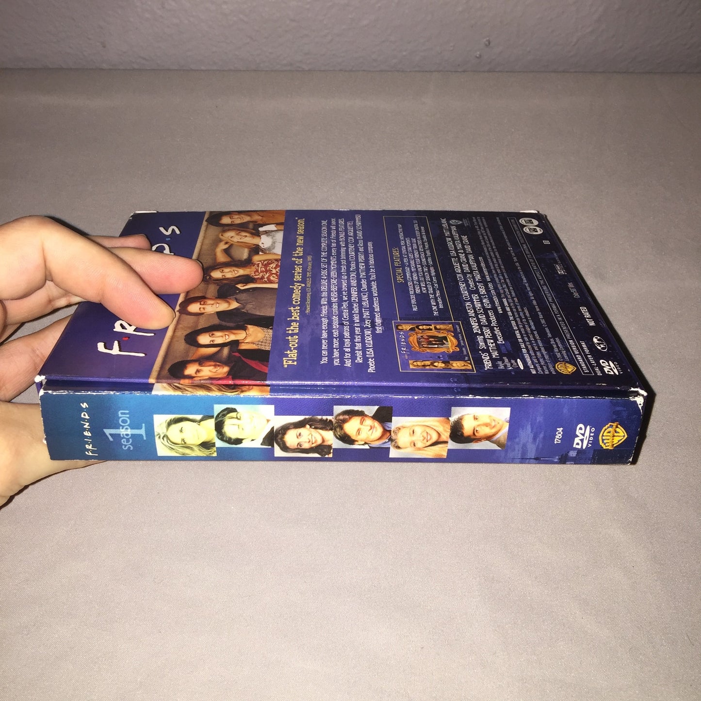 Dvd Used Friends Season 1 First Season *Used Good Condition But Missing Disc 1*