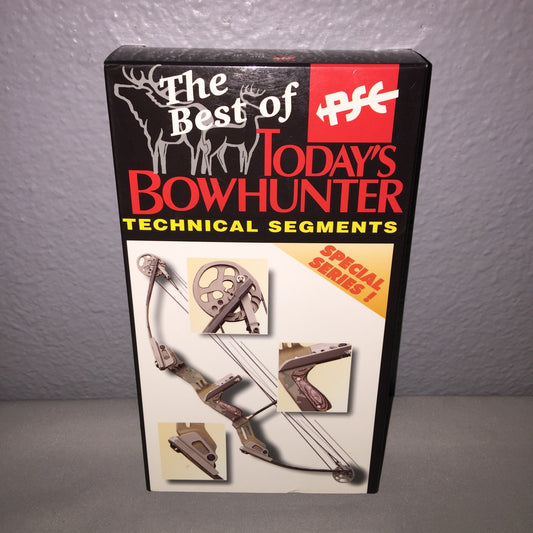 Vhs Used 1995 Today's Bowhunter Technical Segments Tape Archery Bow And Arrow