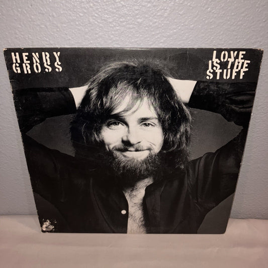 Vinyl Record Henry Gross Love Is The Stuff Promo Promotional In Good Shape Works