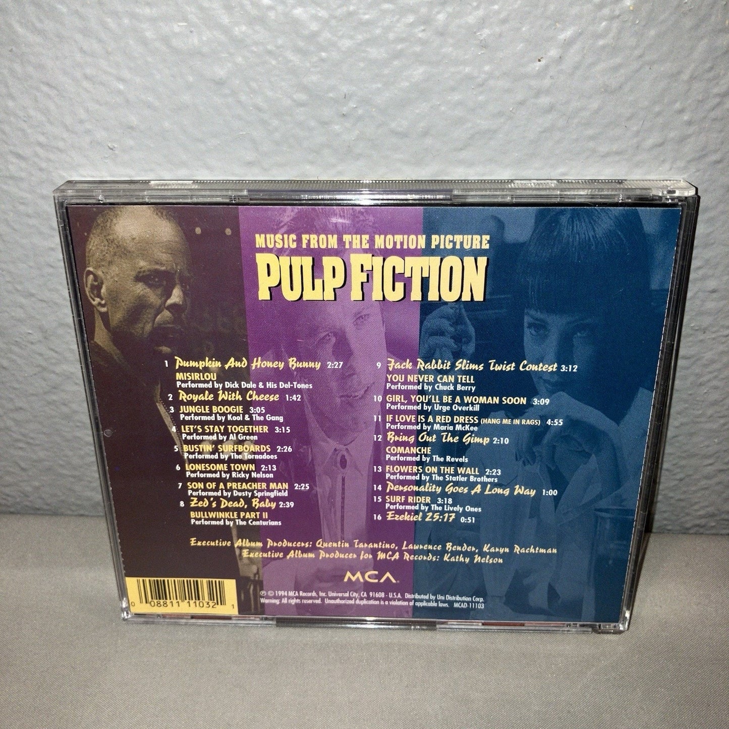Cd Used Pulp Fiction Music from the Motion Picture Soundtrack Disc Near Perfect
