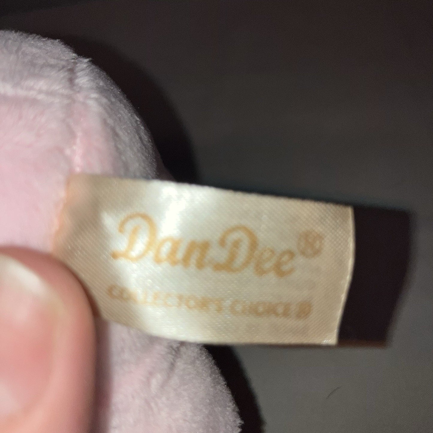 Dan Dee Singing Bunny Rabbit Jesus Loves Me 10" Pink Plush Easter Stuffed Animal
