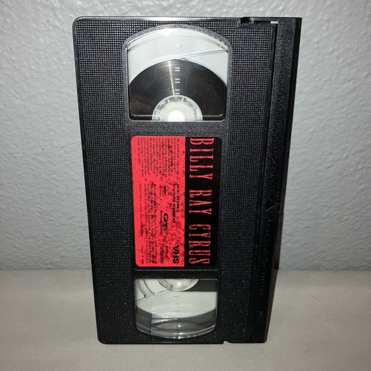 Vhs / Tape Billy Ray Cyrus 1992 Some Gave All Achy Breaky Heart Could’ve Been Me