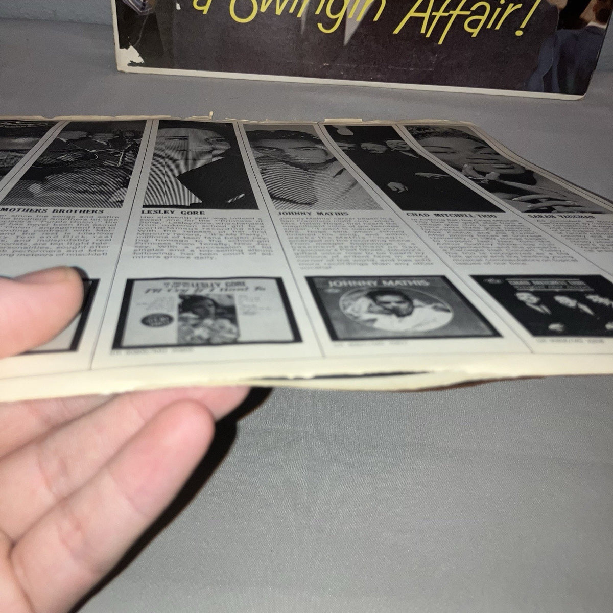 Vinyl Record Frank Sinatra A Swingin’ Affair! / The Voice Works See Pics / Info