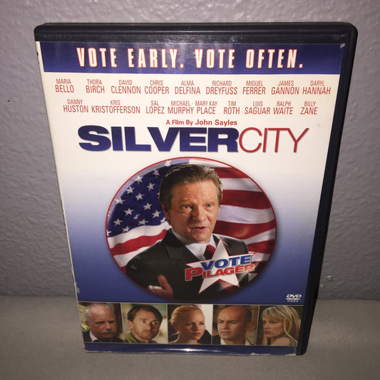 Dvd Used Silver City With Special Features Political Hollywood Video Pre-viewed