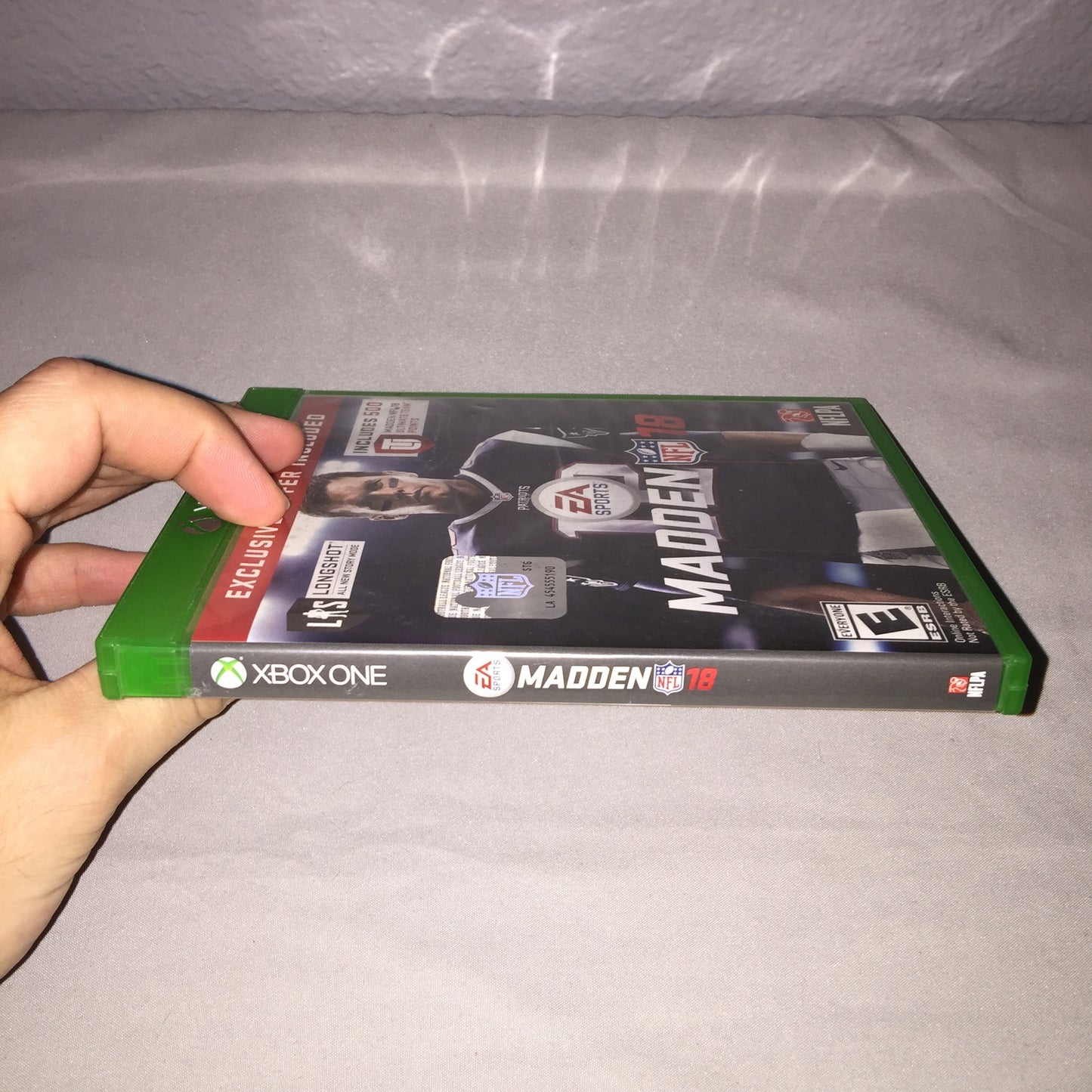 Xbox One Madden 17 / 18 Game Lot Tom Brady Rob Gronkowski Patriots *Tested Used*
