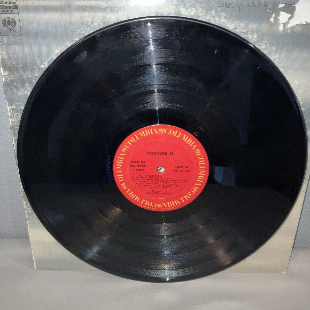 Vinyl Record Chicago II 2 Self Titled Columbia KGP 24 Record Album Vinyl LP