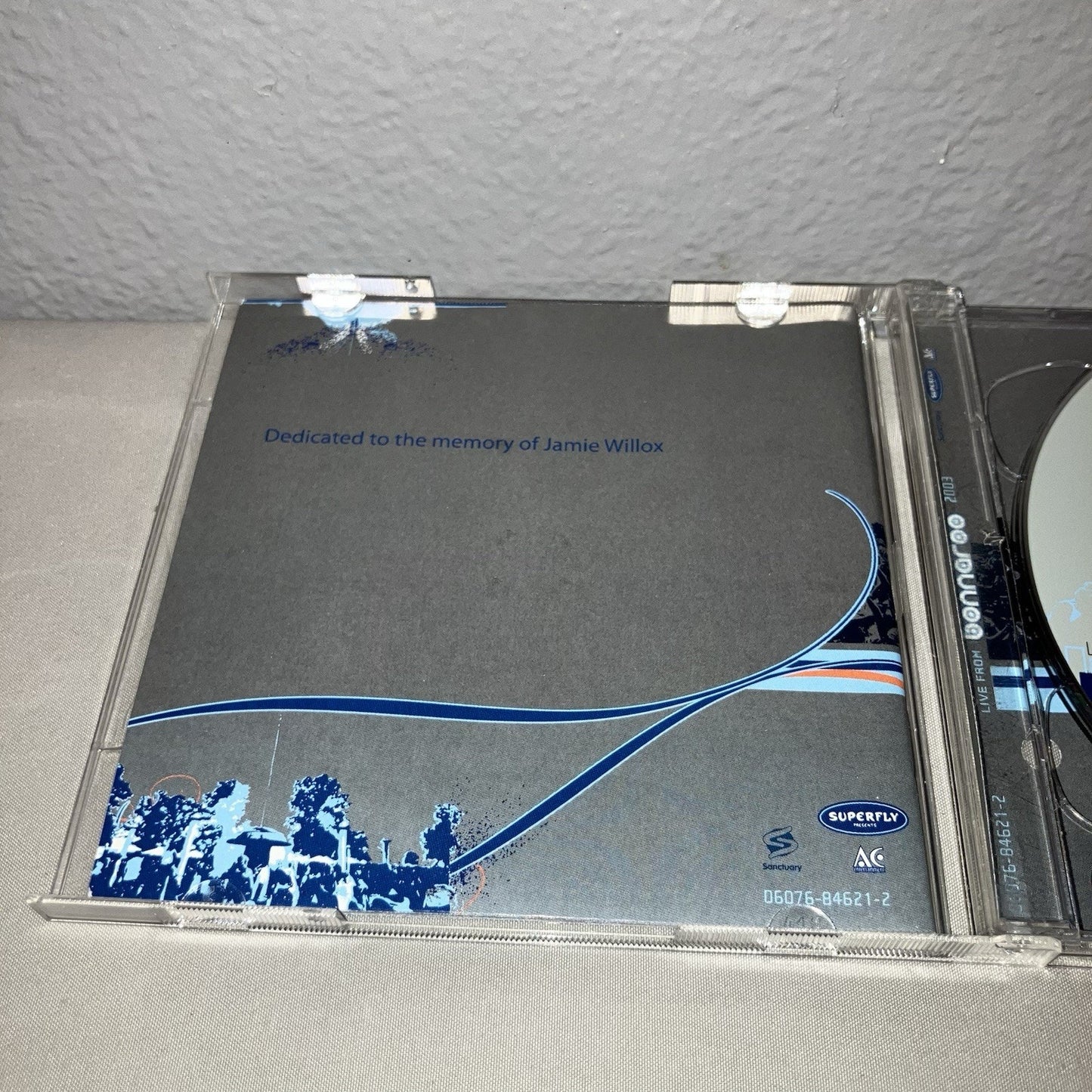 Cd Used Live From Bonnaroo 2003 Allman Brothers Flaming Lips Mraz James Brown