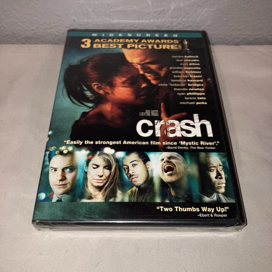 Dvd Sealed New Nwt Crash 2005 Widescreen Star Studded Cast / Bonus Features