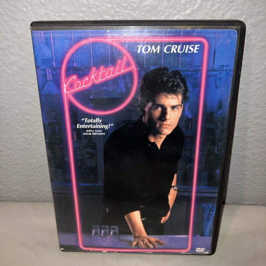 Dvd Case Only Cocktail 1988 Touchstone Pictures Tom Cruise Used Replacement Only