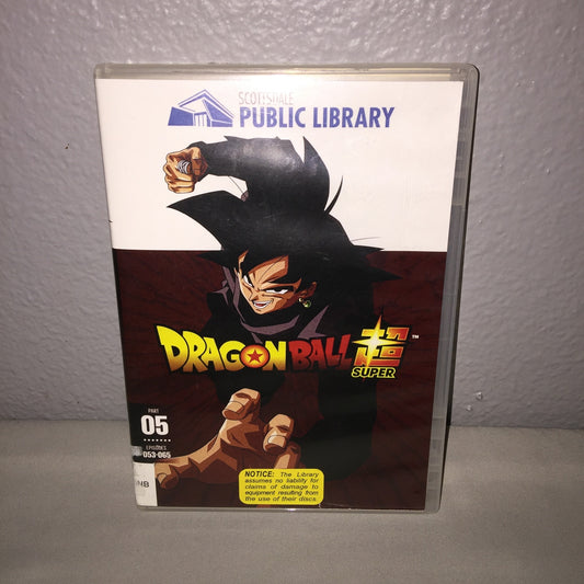 Dvd Used Dragon Ball Super Episodes 53 - 65 2 Disc Lot Scottsdale Public Library