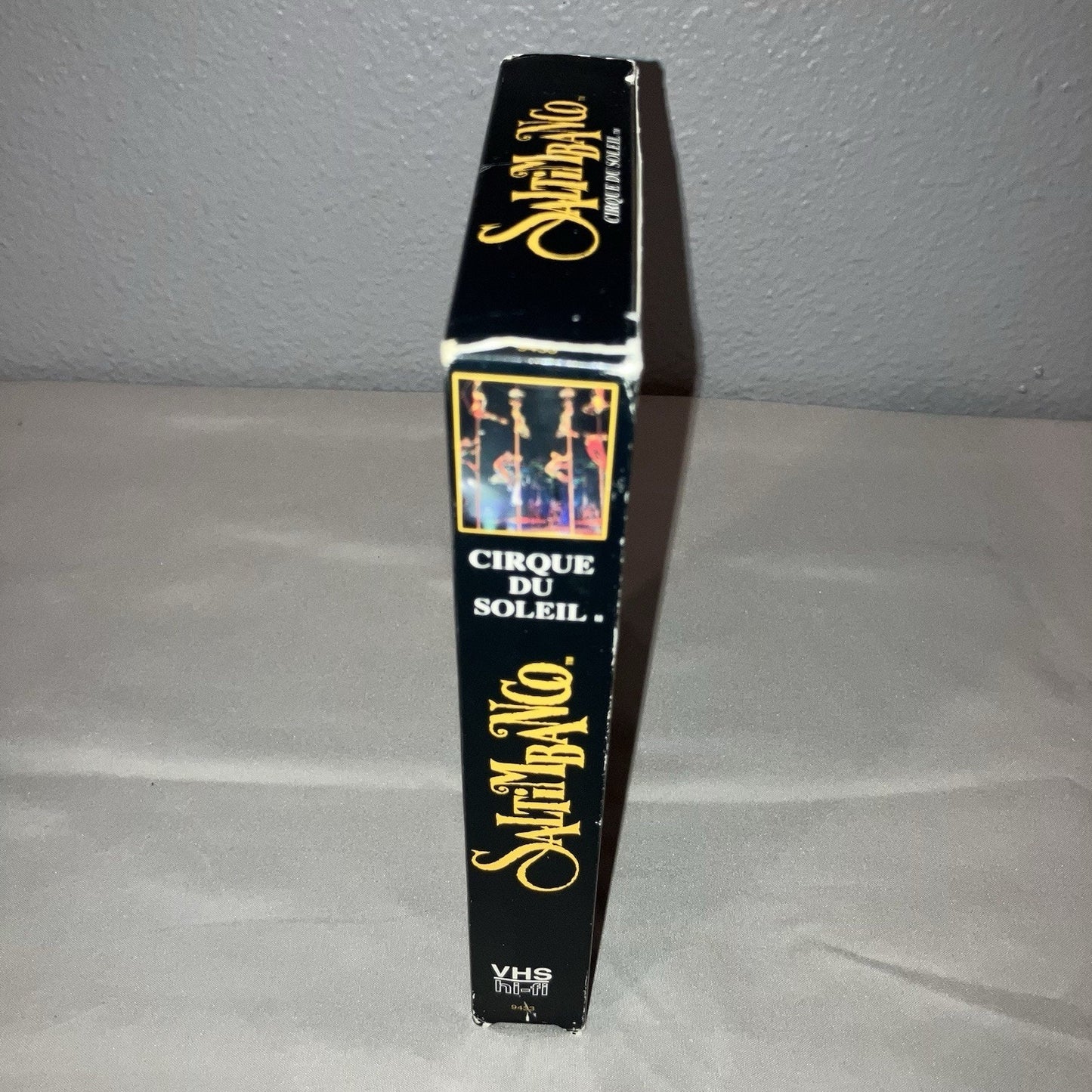 Vhs Used Cirque du Soleil Saltimbanco 1994 Tape Works Family 78 Minutes Long