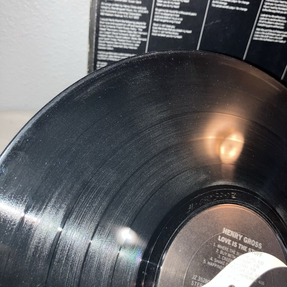 Vinyl Record Henry Gross Love Is The Stuff Promo Promotional In Good Shape Works