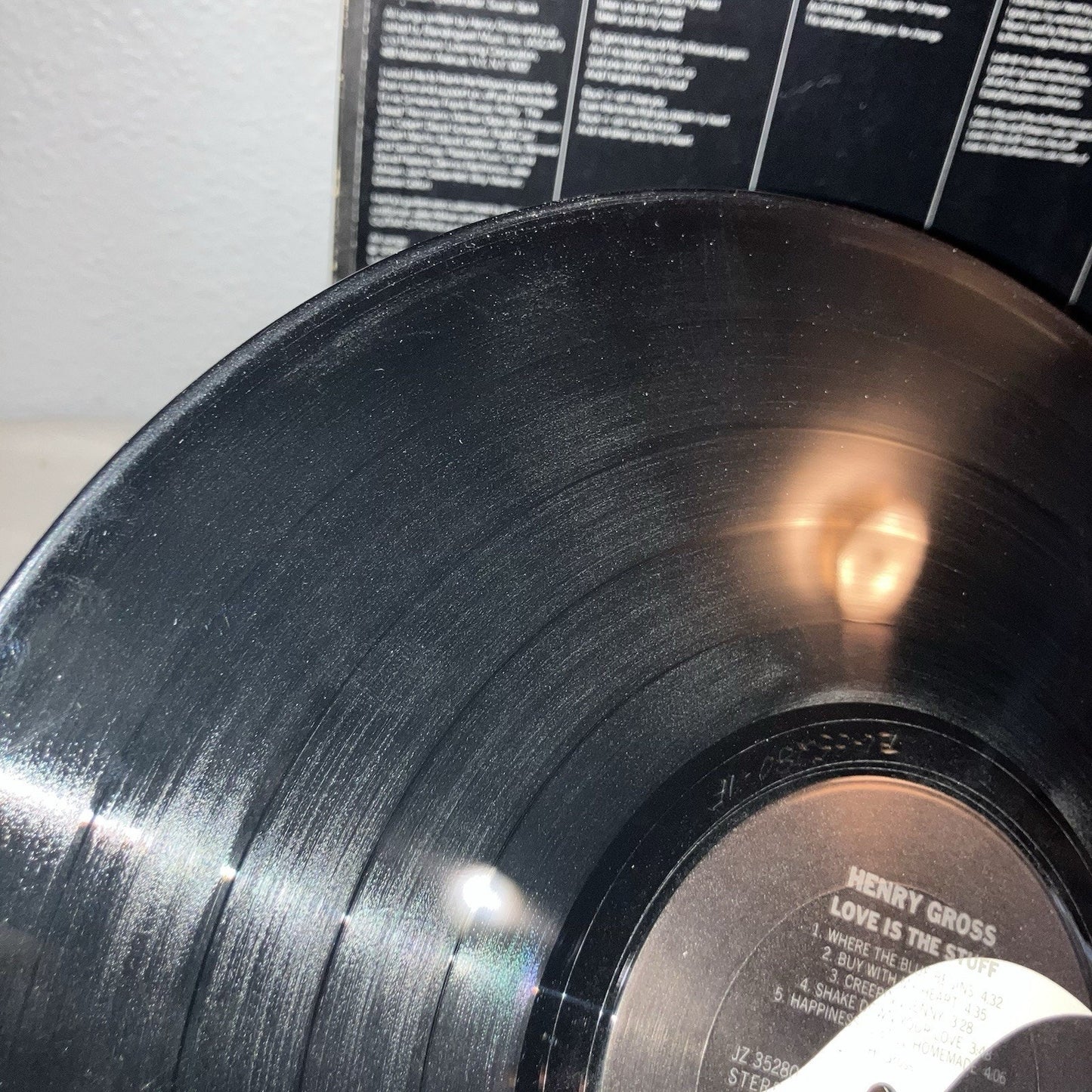 Vinyl Record Henry Gross Love Is The Stuff Promo Promotional In Good Shape Works