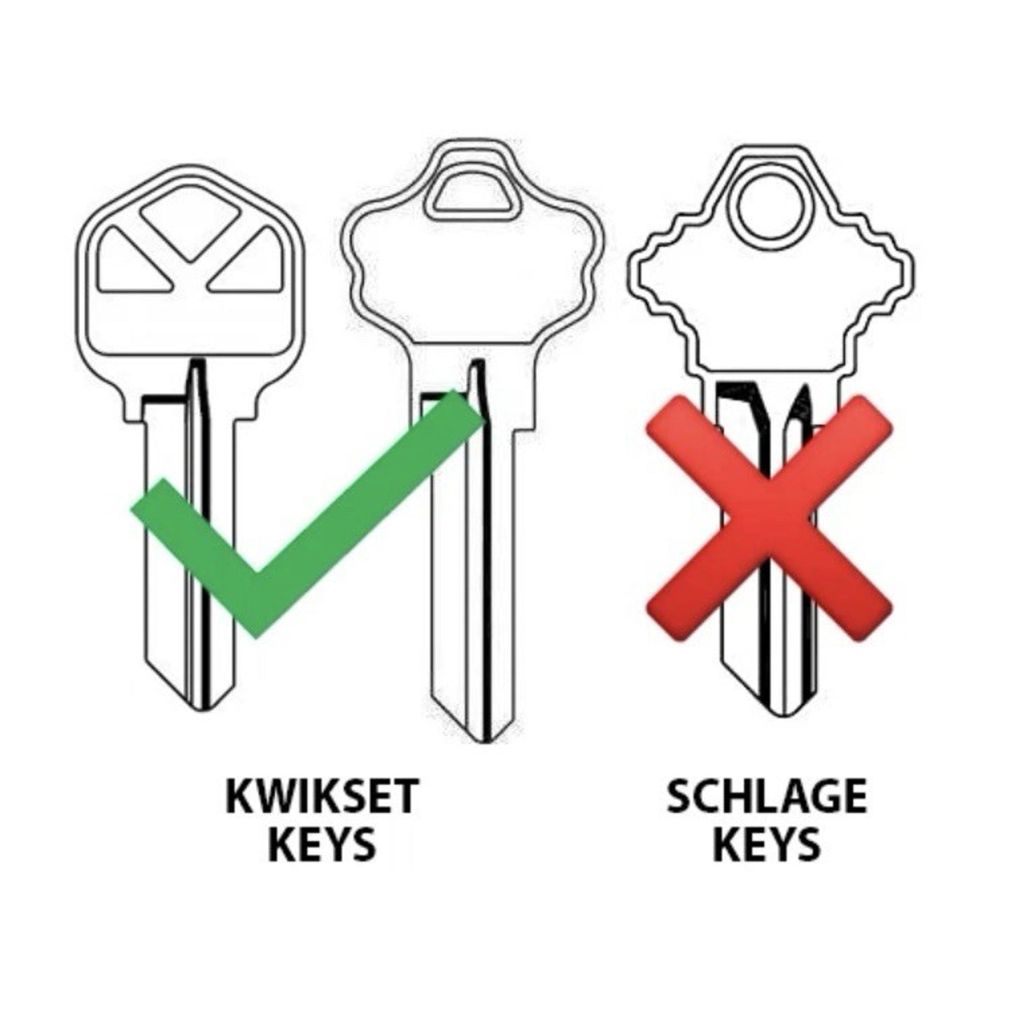 Blank Kwikset Home Sweet Home New House Key Kwikset Version Only Single Key Only