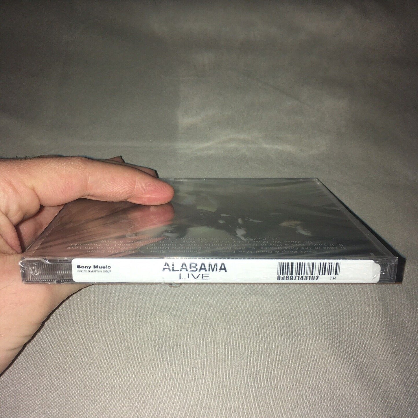 Cd Sealed New Nwt Live by Alabama Band Full Album Bmg Records W Tennessee River