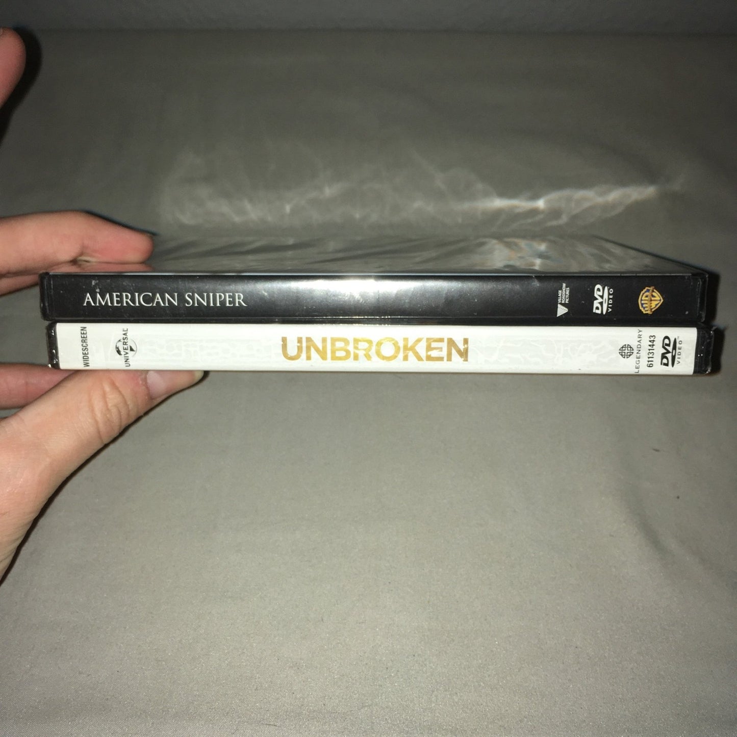Dvd Sealed New Nwt American Sniper / Unbroken Bundle Bradley Cooper Eastwood