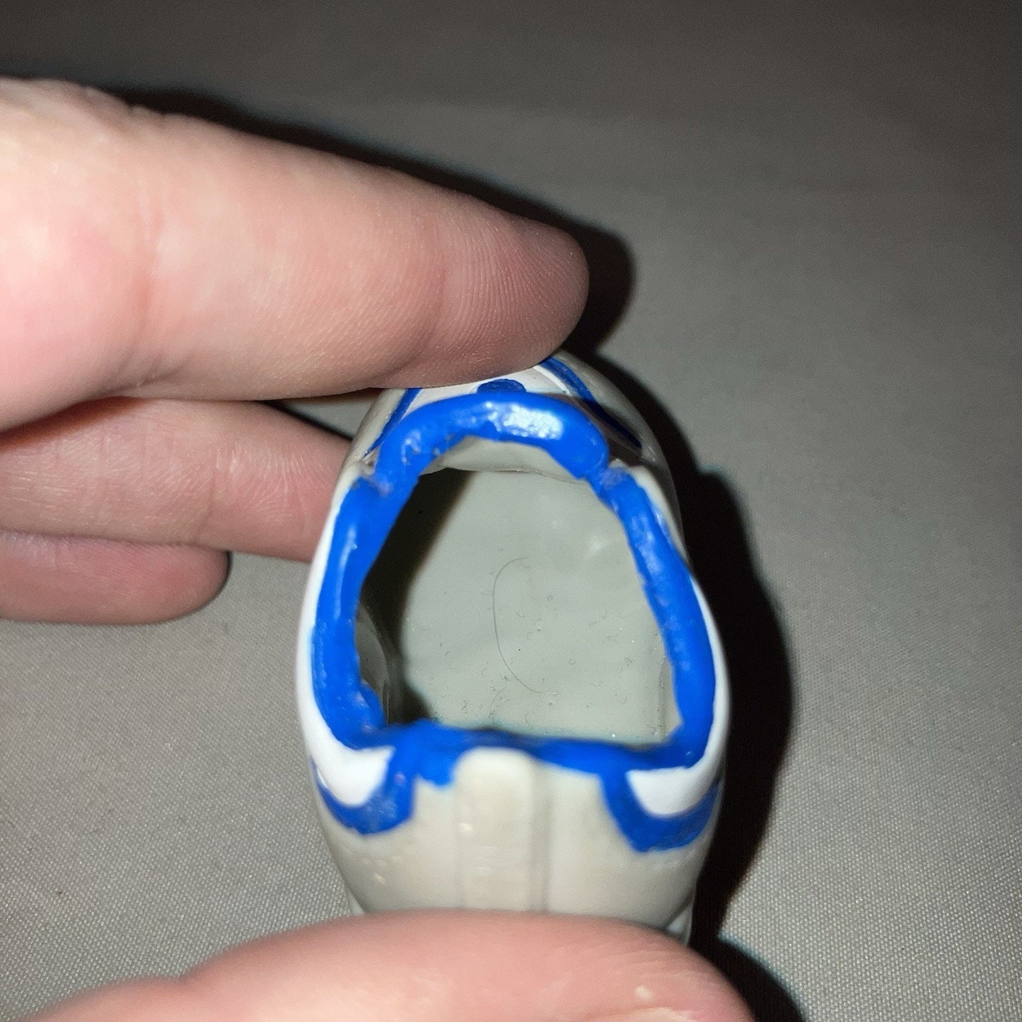 Miniature Mini DC Shoe Single Only Rare In Good Condition Blue White Gray Color