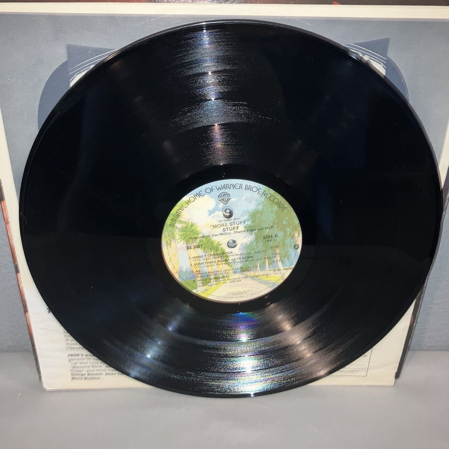 Vinyl Record Stuff More Stuff 1977 BS-3061 12'' Album LP Smoking Songs 420 710