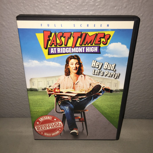Dvd Used Fast Times At Ridgemont High Special Edition *Everything In Great Shape