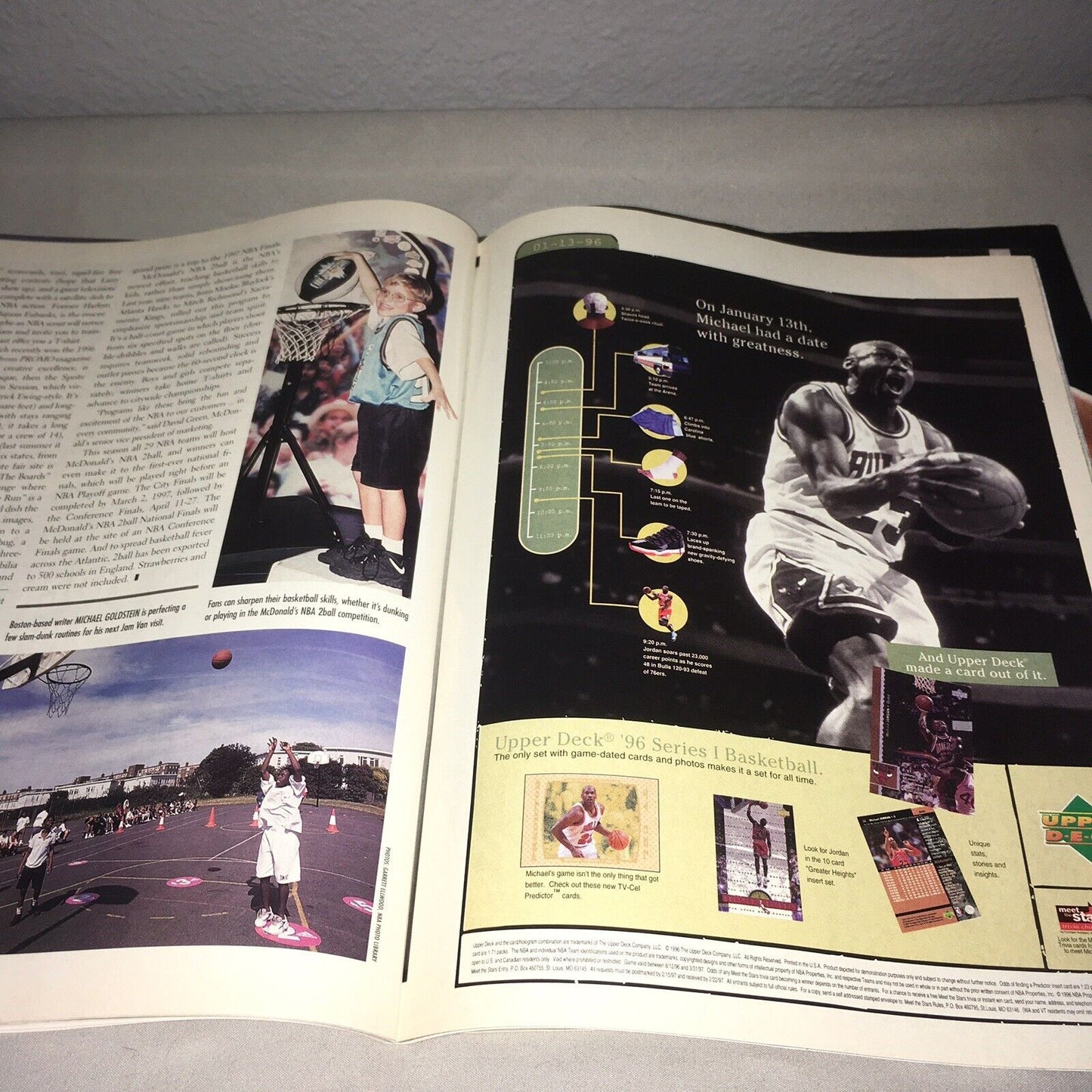 Phoenix Suns Hoop 90s NBA Program Lot Vintage Used Please See Info For Condition