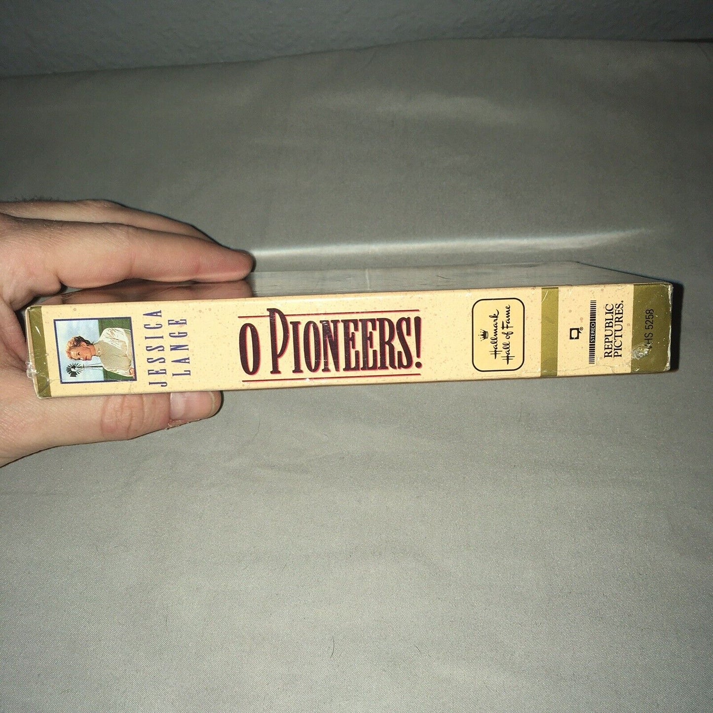 Vhs Sealed New Nwt O Pioneers! Hallmark Hall Of Fame Jessica Lange Republic Pics