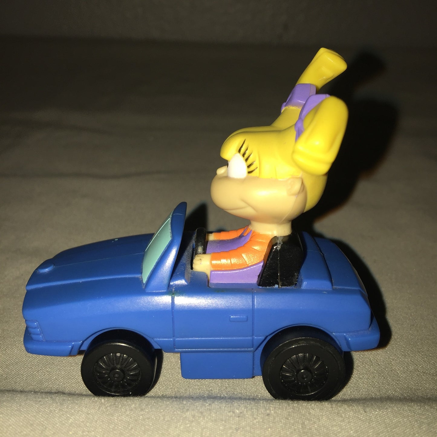 Rugrats Angelica Mirror / Comb Case *No Mirror* / Wind Up Car Burger King FF Toy
