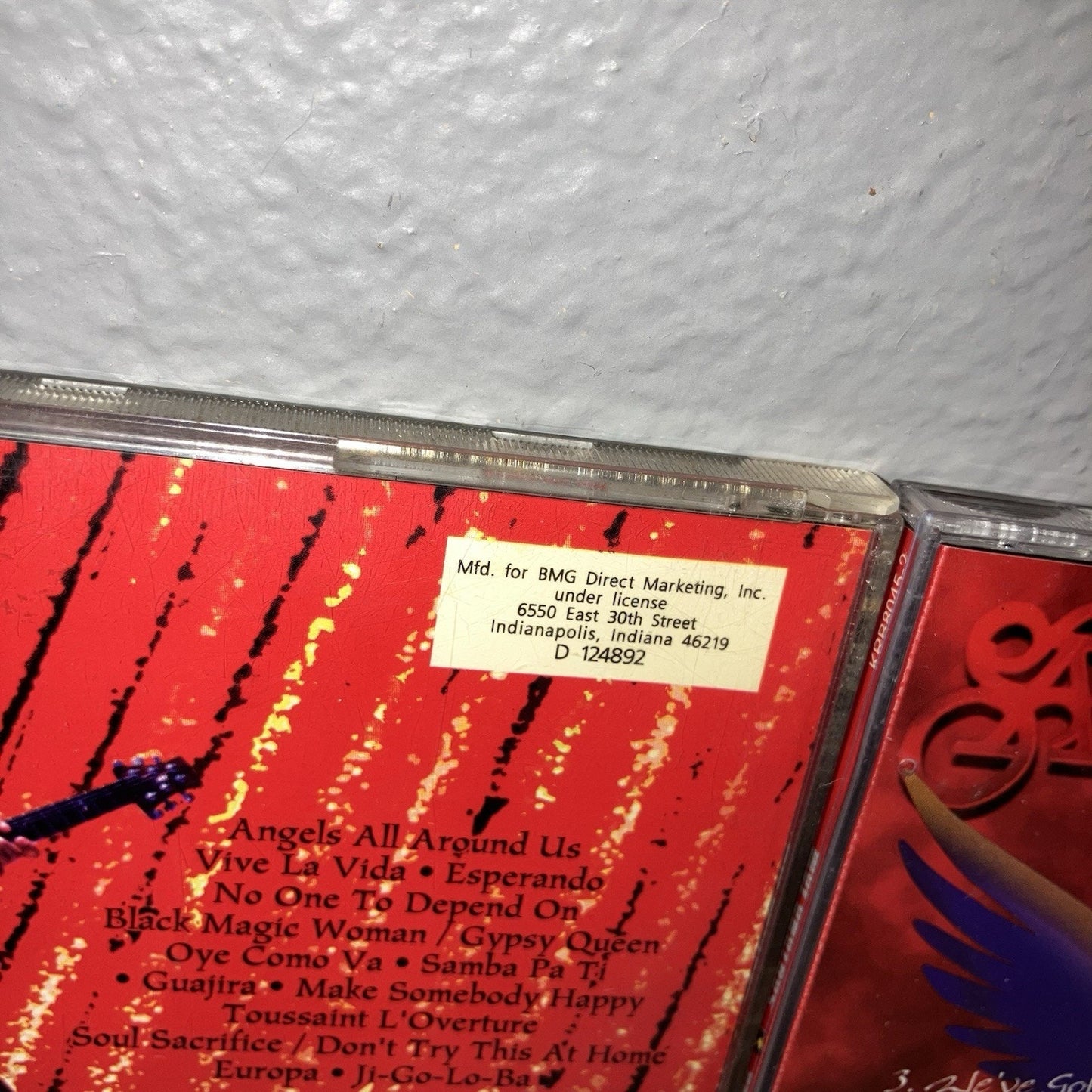 Cd Used Santana Direct Sacred Fire Live in South America / Santana Jam Bundle