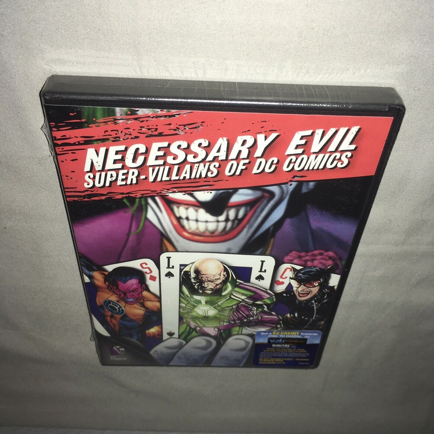 Dvd Sealed New Nwt Batman Begins / Necessary Evil Super Villains Of DC Comics