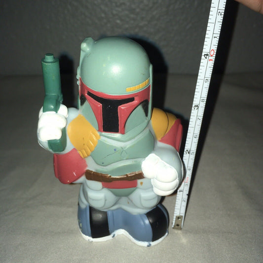 Star Wars Boba Fett 2008 Vinyl Plastic Bath Toy Lucasfilm Ltd *Used See Info*