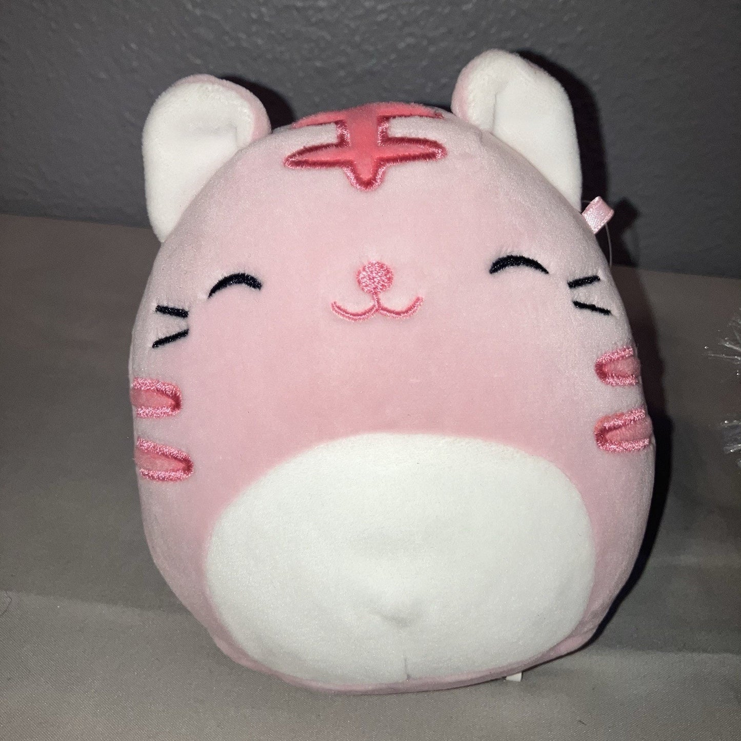 Squishmallows Paulita The Pink Cat / Cedric The Chick Kellytoy Stuffed Plush Lot