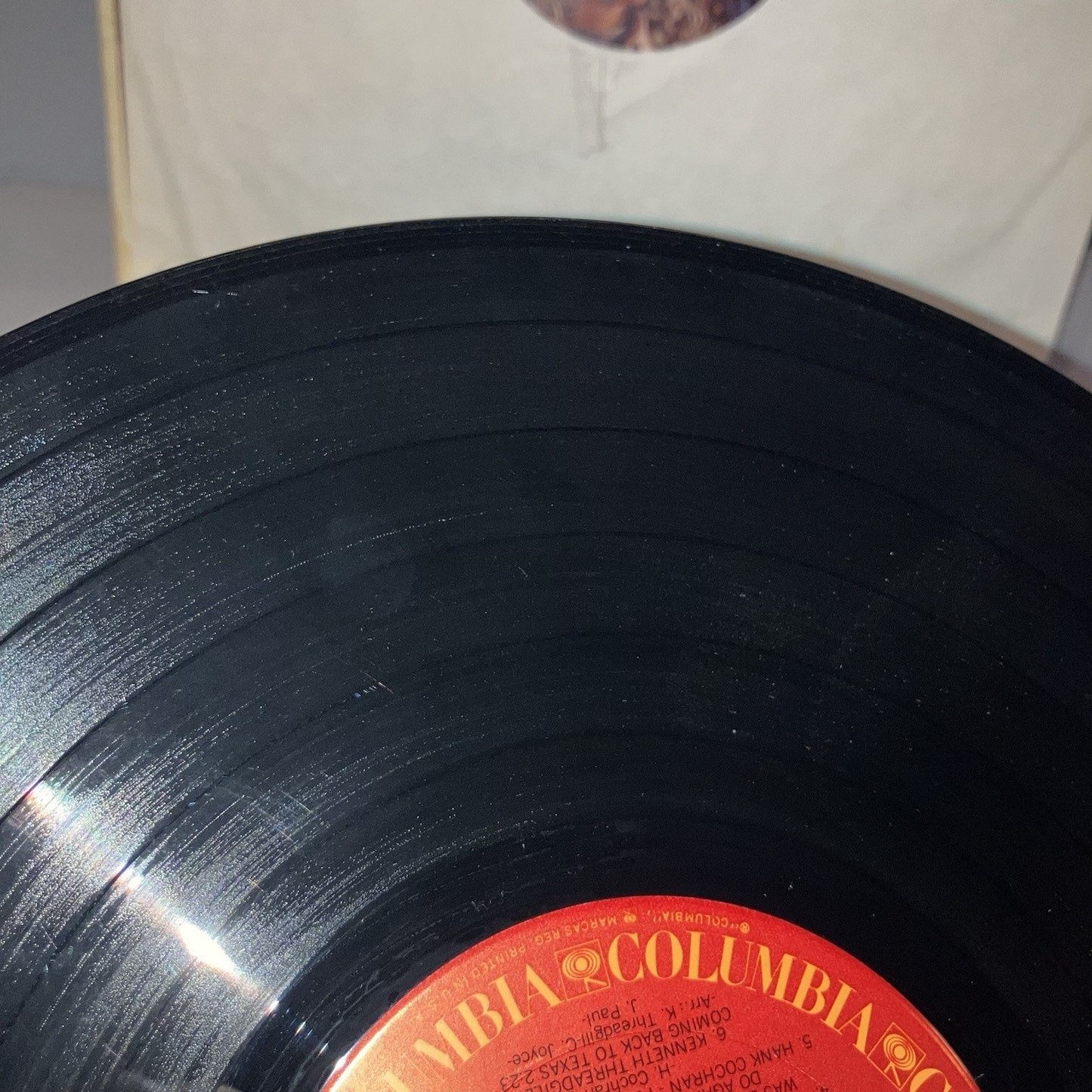 Vinyl Record Willie Nelson Red Headed Stranger / Honeysuckle Rose Soundtrack Lot