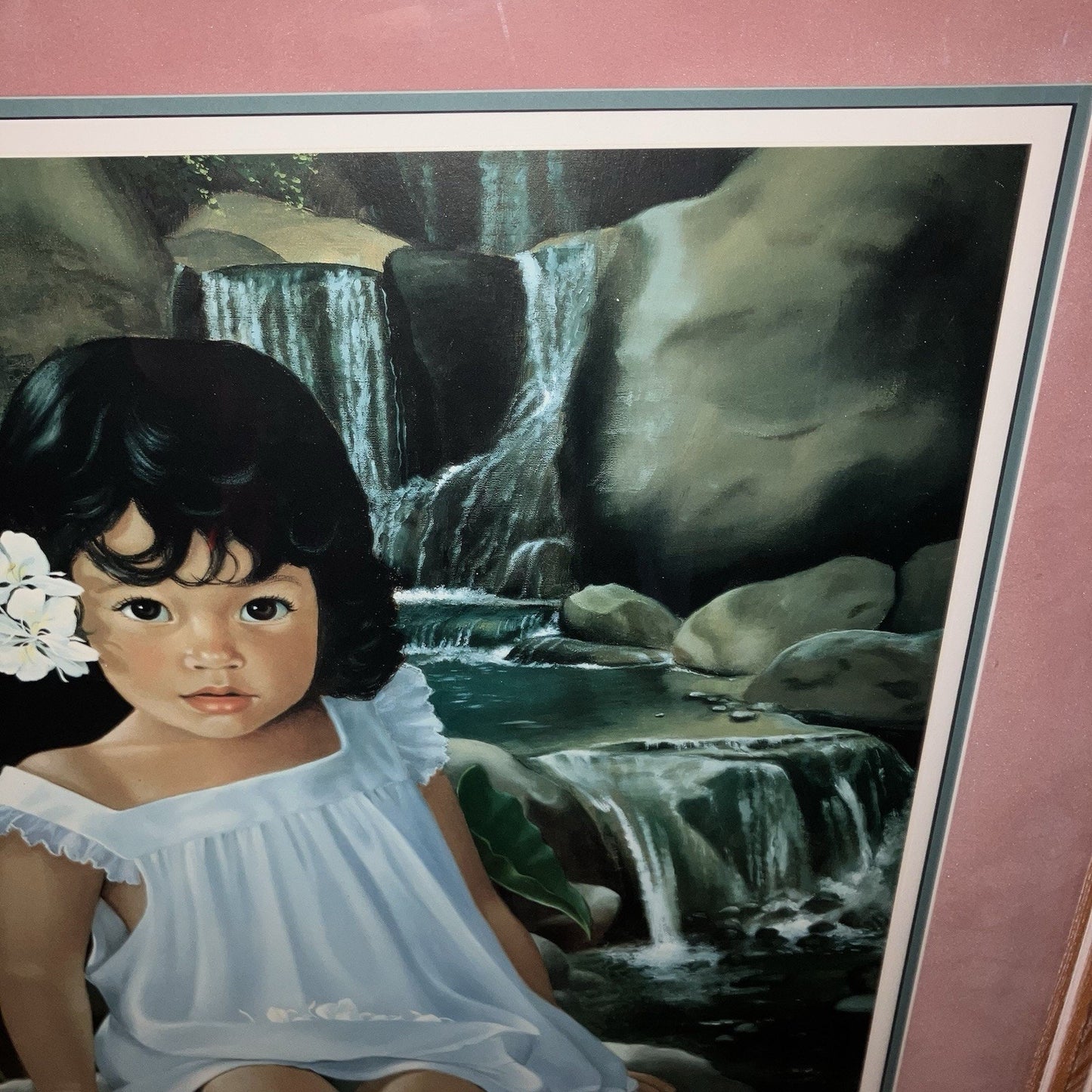 Art Mary Koski White Ginger 24x30”Lithograph / Serigraph 321/500 COA See Info