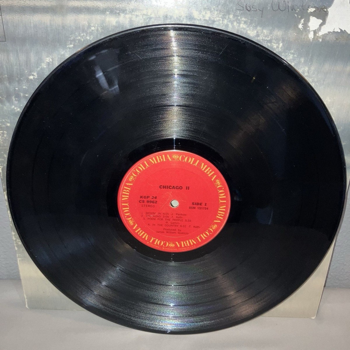 Vinyl Record Chicago II 2 Self Titled Columbia KGP 24 Record Album Vinyl LP