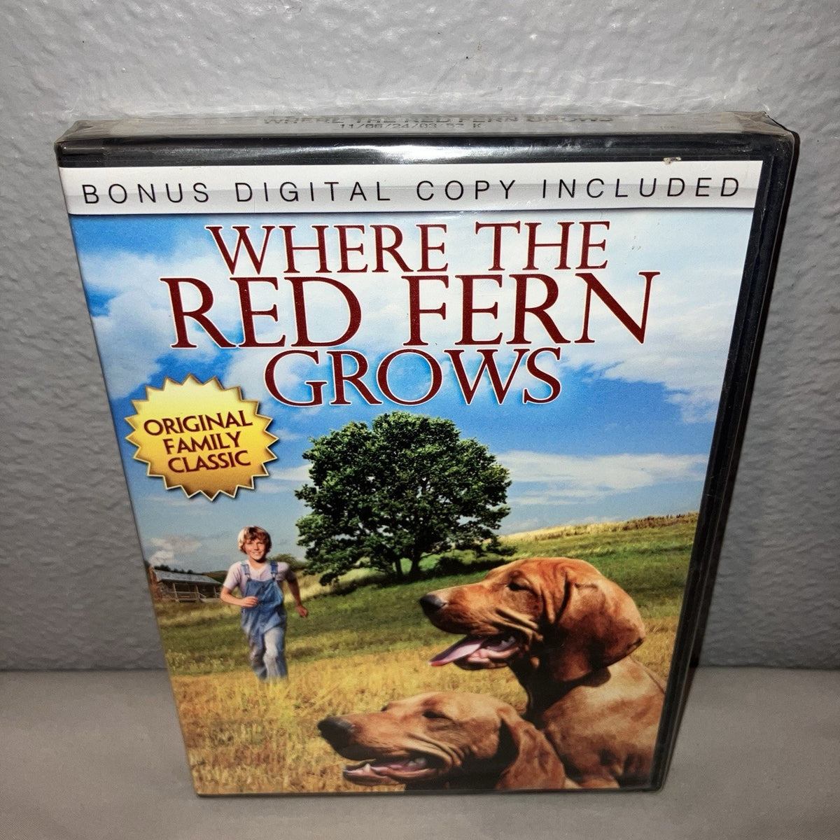 Dvd Sealed New Where the Red Fern Grows Echo Bridge Home Entertainment + Digital