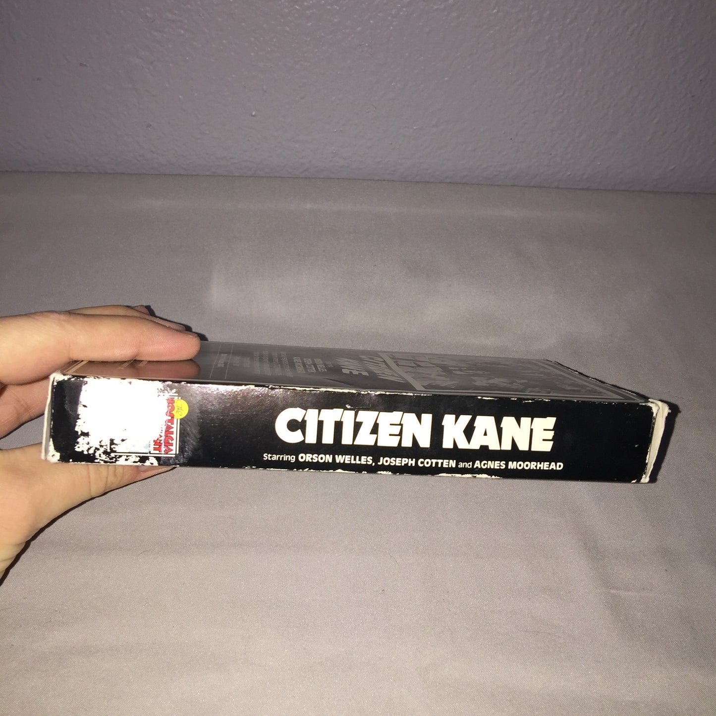 Vhs Used Citizen Kane Tape Orson Wells Cotten Moorhead *Damage Please View Pics*