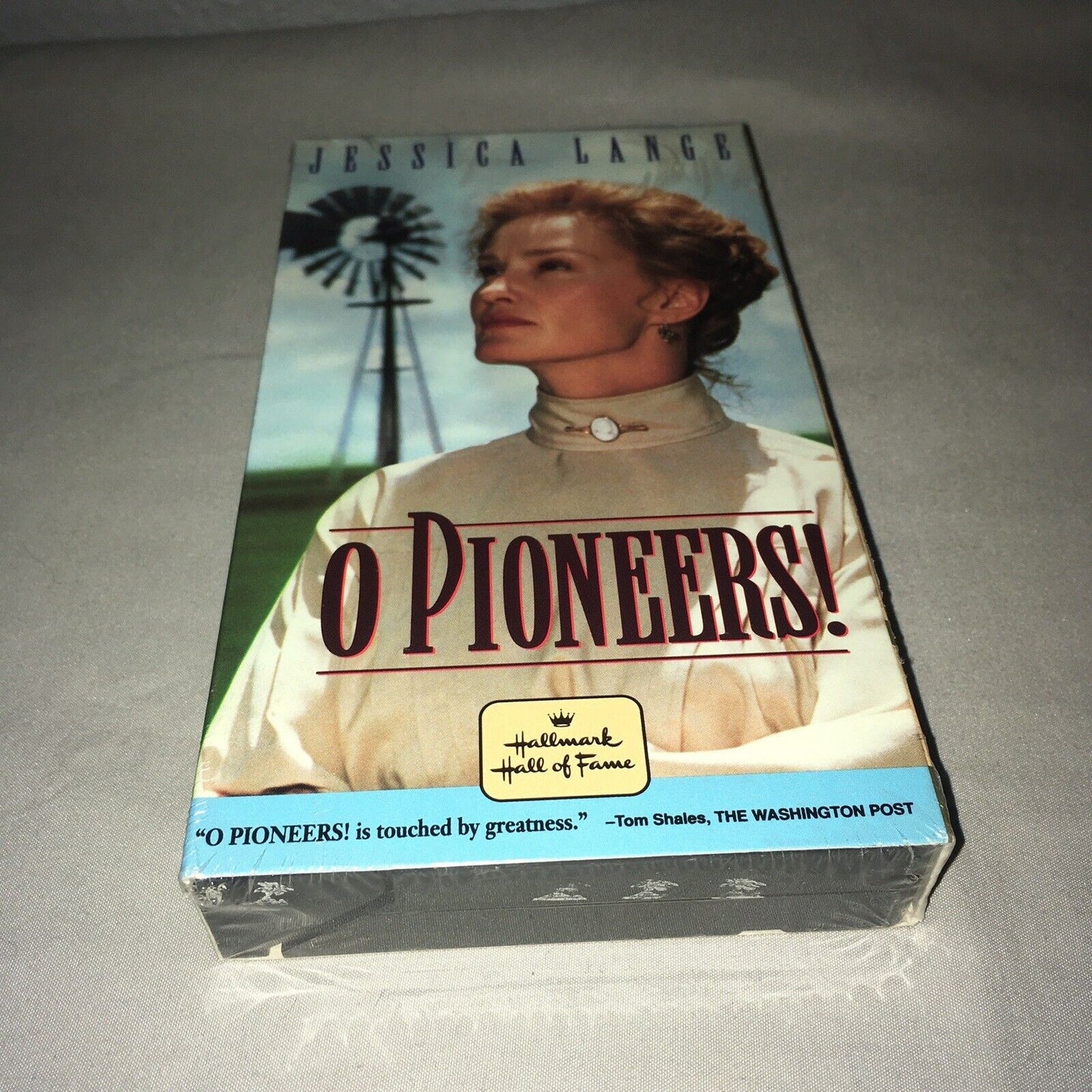 Vhs Sealed New Nwt O Pioneers! Hallmark Hall Of Fame Jessica Lange Republic Pics