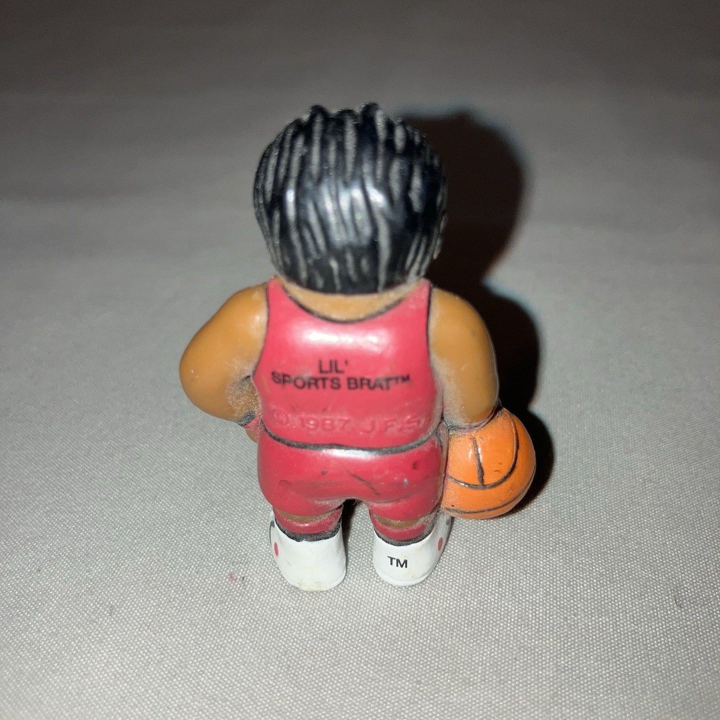 Nba Chicago Bulls Vintage Vtg 1987 Lil Sports Brat Keychain Action Figure Toy
