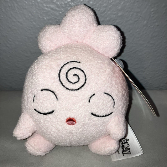 Pokemon Plush Igglybuff Sleeping Pink Plushie Stuffed Toy Nintendo Doll Cuties