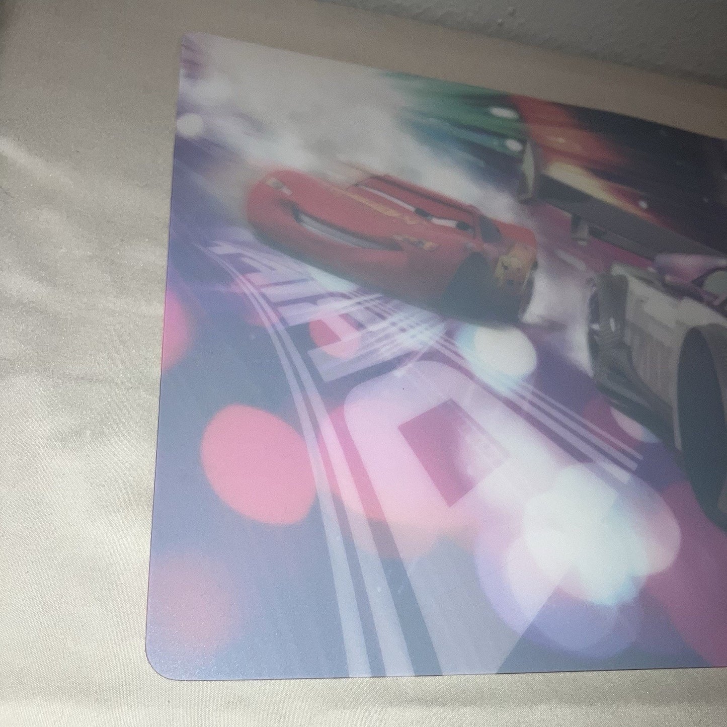 Disney Pixar Cars 2011 Single 18” Placemat Drift Lightning McQueen Jackson Storm