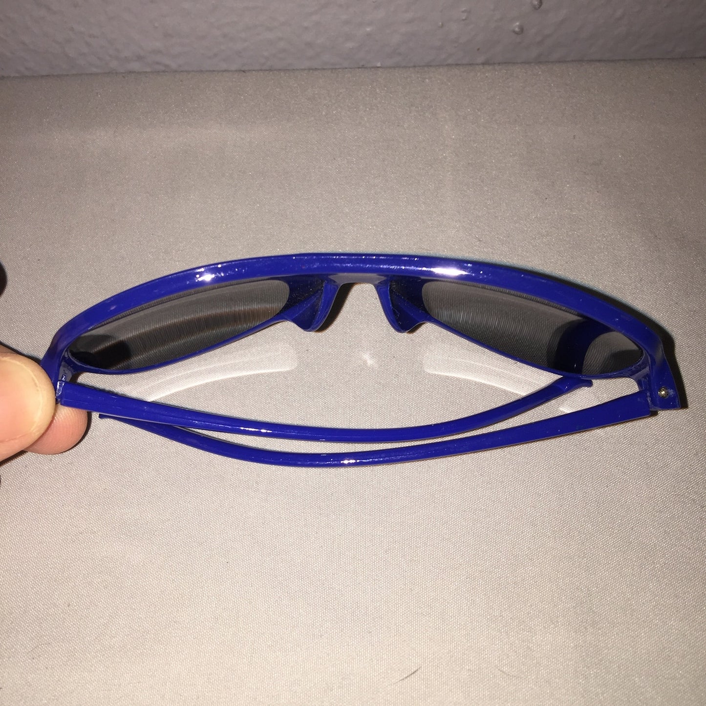 Children's Kid's Blue Aviator Sunglasses Sun Glasses *Used In Good Condition*