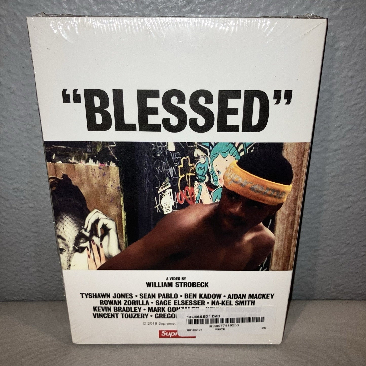 Dvd New Supreme “BLESSED” Blessed William Strobeck Skateboarding Skating Movie