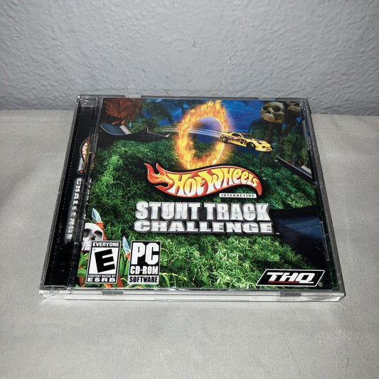 Pc Game Used Hot Wheels Stunt Track Challenge Windows Mattel Computer Game 2004