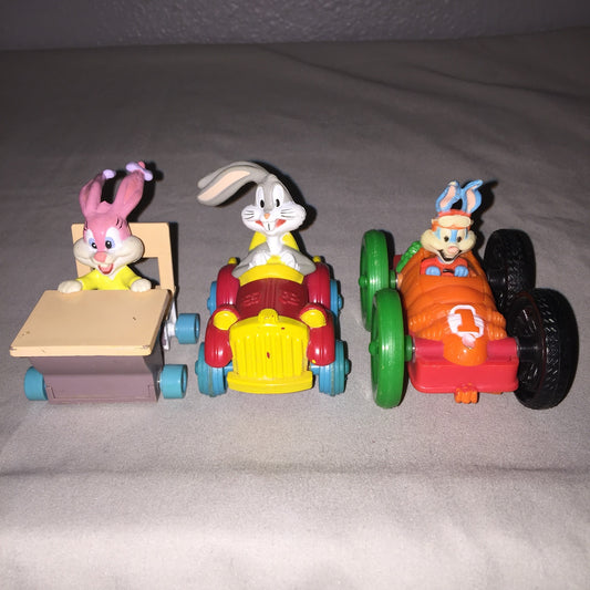 FF Toy McDonald's Tiny Toon Adventures Looney Tunes Bugs Babs Buster Bunny Racer