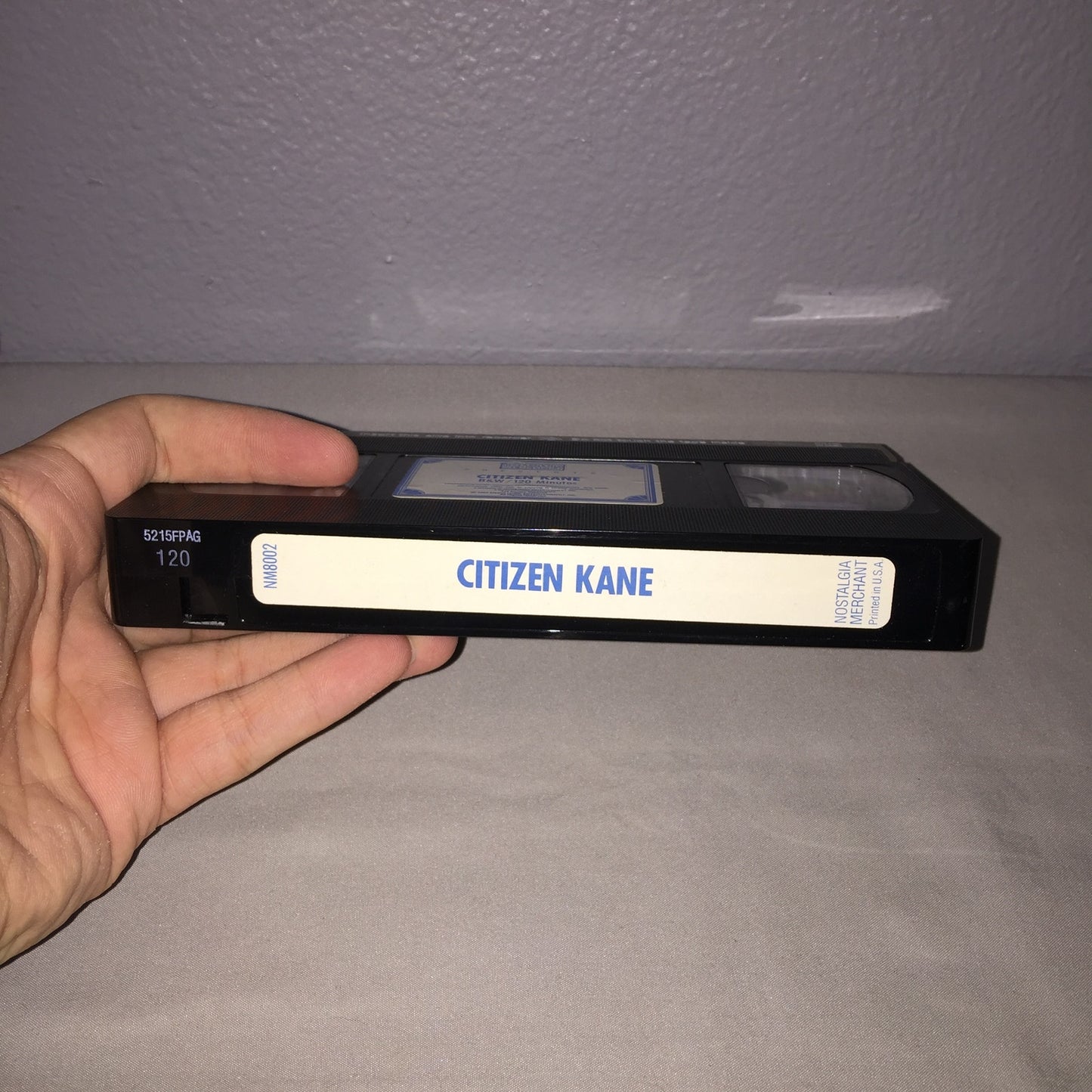 Vhs Used Citizen Kane Tape Orson Wells Cotten Moorhead *Damage Please View Pics*