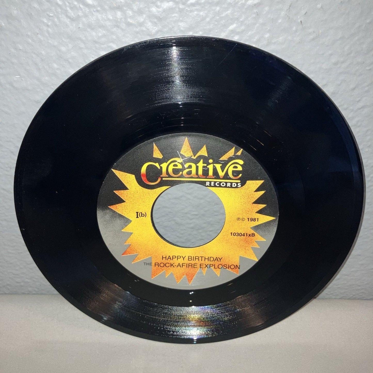 Vinyl The Rock-afire Explosion Do You Love Me / Happy Birthday Medley W Postcard