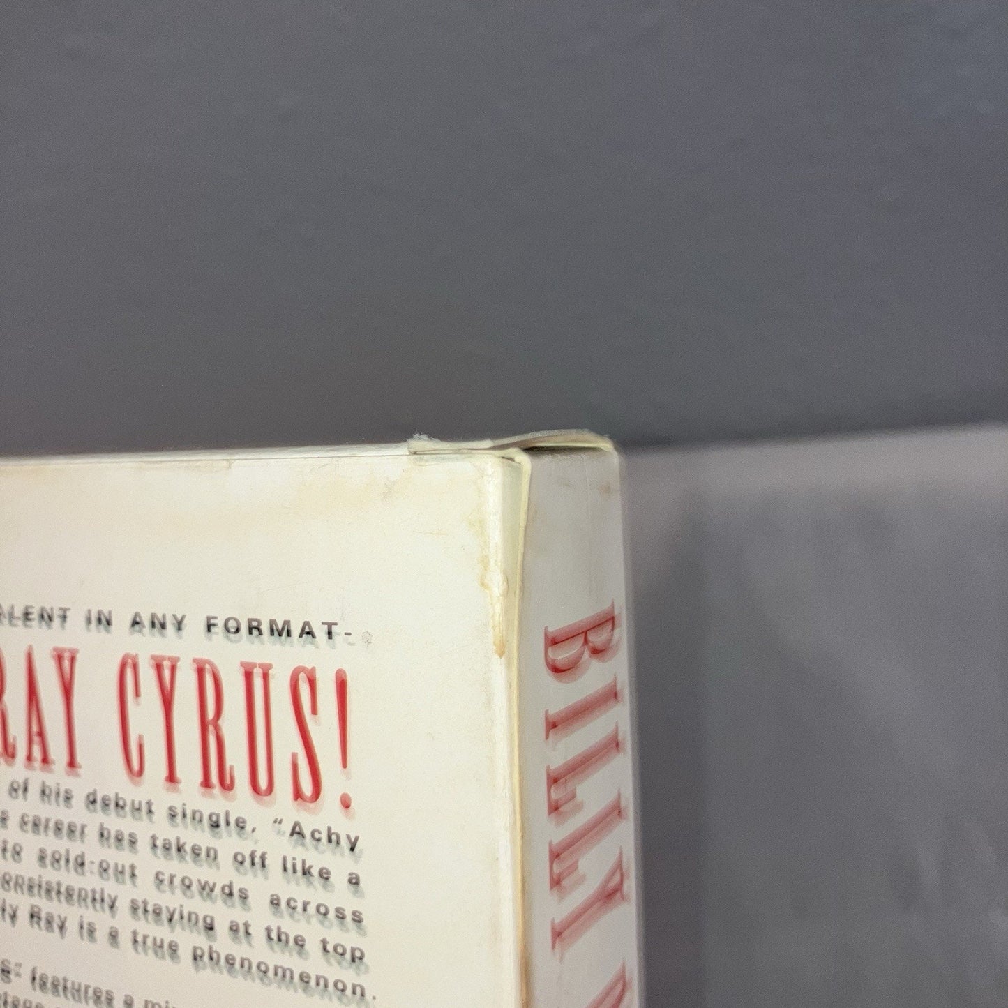 Vhs / Tape Billy Ray Cyrus 1992 Some Gave All Achy Breaky Heart Could’ve Been Me